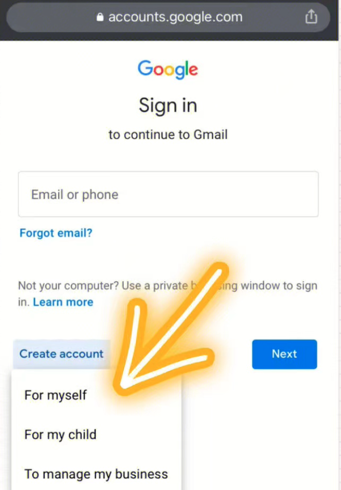 国内手机号注册 Gmail邮箱教程